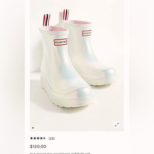 Womens size 9 hunter boots